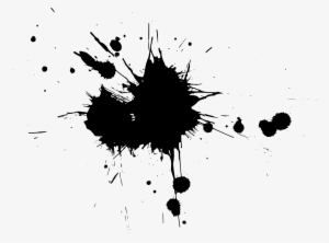 Splash By Highpoweredart On - Black Paint Splash Png - Free Transparent 