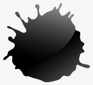 Black Paint Splashes Png Free Cliparts That You Can - Colour Splashes #435116