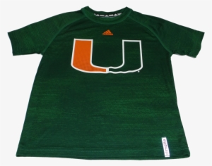 Miami Hurricanes Adidas Youth Training Crew - Nature Protection Service #435298