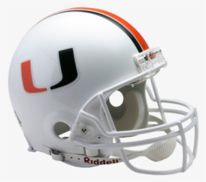 Miami Hurricanes Full Size Authentic Proline Ncaa Helmet - U Miami Football Helmet #435471