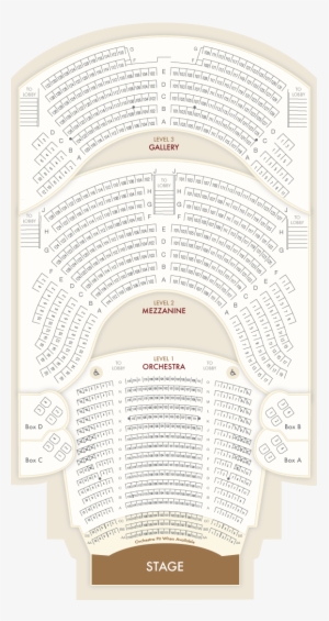 Seating Charts Lexington Opera House - Lexington Opera House Seating ...