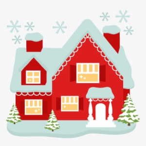 Image Freeuse Library Santa S Cut Files For Cricut - Santa Claus House Png #435858