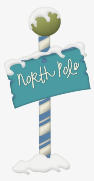 Asb Christmasjoys Elements - North Pole Signs Png #435978