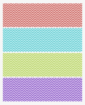 Chevron Free Seamless Vector Pattern Set - Iridescent Shark #436035