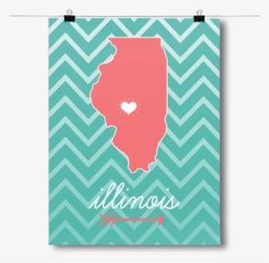 Illinois State Chevron Pattern - Inspired Posters Illinois State Chevron Pattern Poster #436108 Illinois State Chevron Pattern - Inspired Posters Illinois State Chevron Pattern Poster #436108