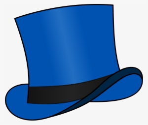 This Free Icons Png Design Of Top Hat Blue #436185