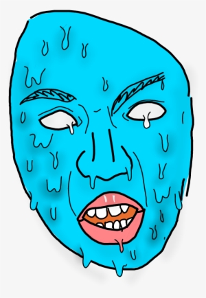 Маска Лицо Рисунок Глаза Grime Grimeart Art - Grime Art Face Png #436619