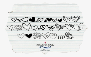 Heart Doodle Font Free #436826