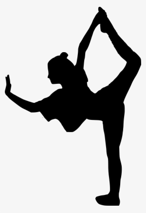 Fitness Silhouette Png - Silhouette Performing Arts Png #437077