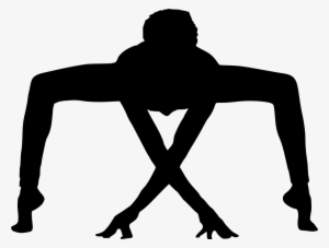 Silhouette Yoga Male Physical Fitness - Male Silhouette #437128
