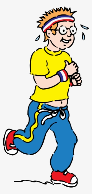 This Free Clipart Png Design Of Jogging Boy Clipart - Jogging Clipart #437364