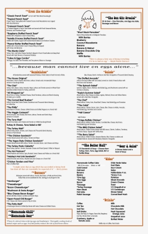 The Restaurant Information Including The The Cracked - Menu #438003