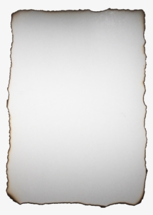 Burnt Paper Background White - Paper Png No Background #438164