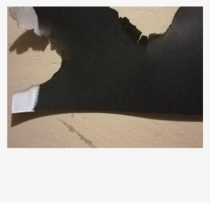 After Burning The Paper I Discovered That The Black - Painting #438831