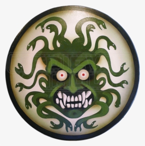 Wooden Greek Medusa Shield - Ancient Greek Army Shield #439651