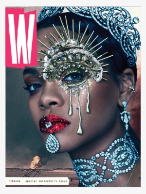 Three Dog Collars In The “medusa” Exhibition - W Magazine Rihanna 2016 #439857