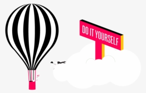 More Interested In The Retro Jams Stay Gold Holds Its - Hot Air Balloon #4300148