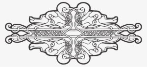 Celtic Ornament Vector Free Border - Celtic Ornaments #4300173