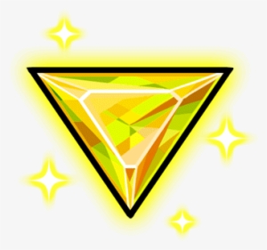 Yellow Diamond - Vaporwave Triangle Png #4300306