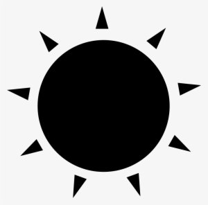 Free Sun Rays Vector Png - Sun Vector Black Png #4301165