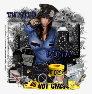 Garveytwistedcoprona - Police Line #4301961