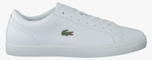 Lacoste White Lacoste Sneakers Straightset Bl1 Hot - Lacoste Straightset Bl1 Cam Size 44 #4302042
