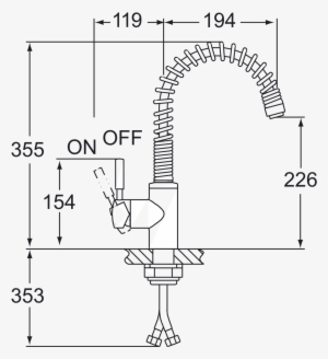 Slinky104td - Deva Mini Slinky Chrome Spout Kitchen Sink Mixer Tap #4302342