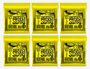 Ernie Ball 2627 Beefy Slinky Strings 11-54 Buy 5 Get - Ernie Ball 2627 Beefy Slinky Nickel Wound Set #4302605