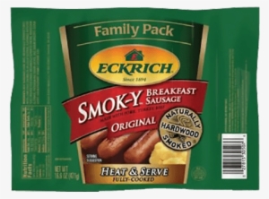Smok-y Original Breakfast Smoked Sausage Family Pack - Eckrich Sausage #4302751
