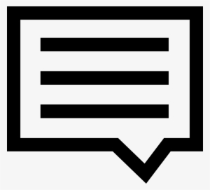 Comment Comments - Mensaje De Texto Icono #4303312