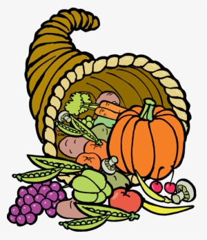 Cornucopia Clip Art - Clip Art #4303313