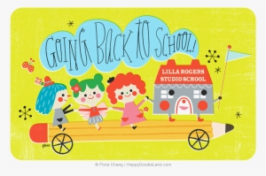 Going To Lilla School © Flora Chang - Am Happy To Go Back To School #4303745