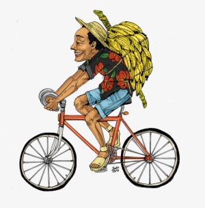 Ilustraciones De Gente Que Monta Bicicleta En Bogotá - Bicycle #4303776