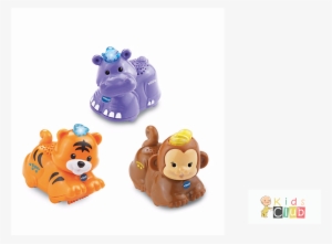 Vtech Baby Toot-toot Animals 3-pack - Tiger, Hippo #4304017