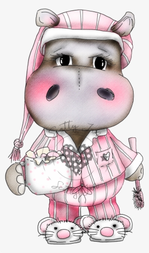 This Is Helga Hippo Bedtime, How Cute Is She, You Can - Portable Network Graphics #4304071
