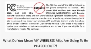 What Do You Mean My Wireless Mics Are Going To Be Phased - Wireless Microphone #4304102