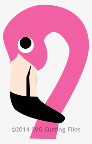 Head Clipart Flamingo - Flamingo Head Clip Art #4306524