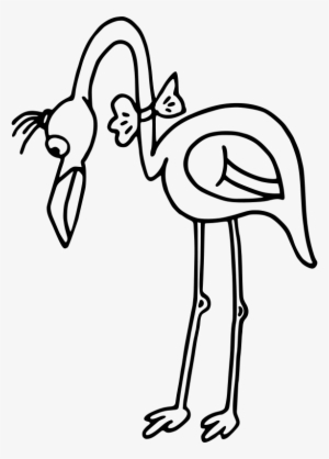 Flamingo Free Flamand Bw - Flamingo Long Shower Curtain #4306528