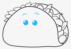 How To Draw Funny Taco - Drawing #4307491