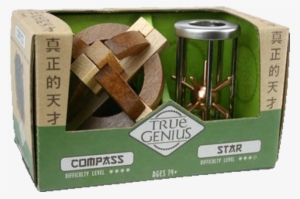 Compass & Star - True Genius Star Puzzle #4309808