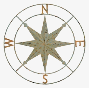 Compass Points, Paragon Metal Art, Compass Rose Features - Compass Rose Red #4309974