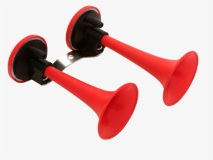 Double Cornet Air Horn Red - Buzina De Ar Corneta Dupla Vermelha #4310123