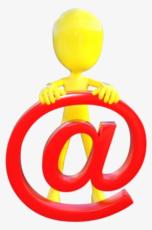 9735 - Muñeco De Correo Electronico Png #4310124