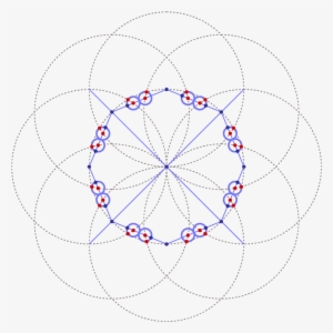 The Little Circles Mark Points On The Octagon - Expansion Tank #4310176