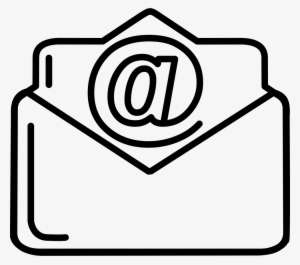 Email Envelope With Arroba Sign Comments - Signo De Correo Electronico #4310297