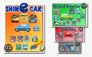 Touch Free Carwash Menu 1200×650 - City Car #4312058