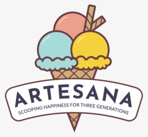 Artesana Logo No Circle Vector - Artesana Ice Cream #4312944