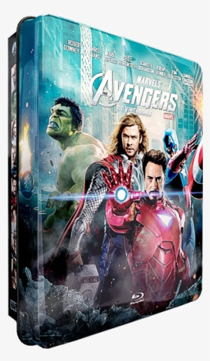 Clique Para Ampliar Ou Reduzir - Blu-ray: Os Vingadores - The Avengers (lata #4313667