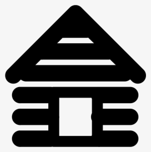 Cabin Png Free Pluspng - Log Cabin Icon #4314355