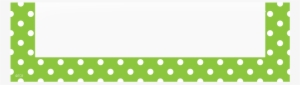 Tcr20731 Lime Polka Dots Magnetic Pockets - Teacher Created Resources Teacher Created Magnetic #4314971